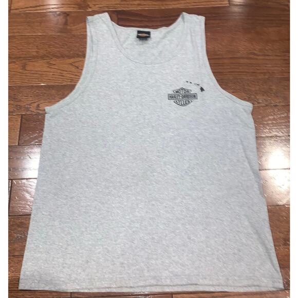 Harley Davidson Other - Harley Davidson Honolulu Tank L Y2K Biker Graphic
